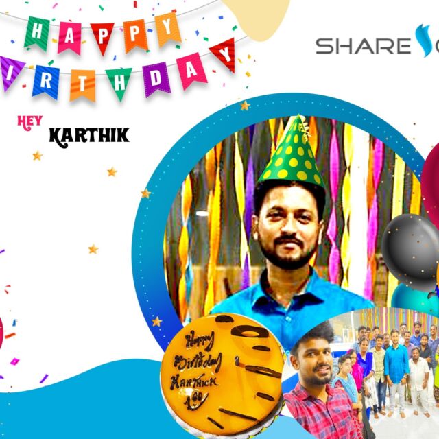 Happy Birthday to Our family member Mr. Karthick Wishing you a great year ahead!!!

#happybirthday #hbd #sharesofttechnology #celebration #birthday #celebrate #celebrations #party #joy